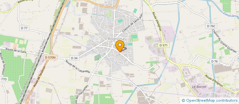 localisation de l'entreprise JADE EN JUIN  ROGNONAS