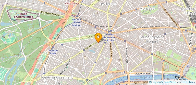 localisation de l'entreprise JADE ETOILE  PARIS