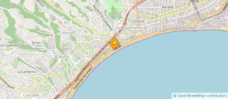 localisation de l'entreprise JADE-GUEZ  NICE