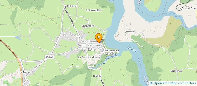 localisation de l'entreprise JADE HINA  SAINT-JEAN-SAINT-MAURICE-SUR-LOIRE
