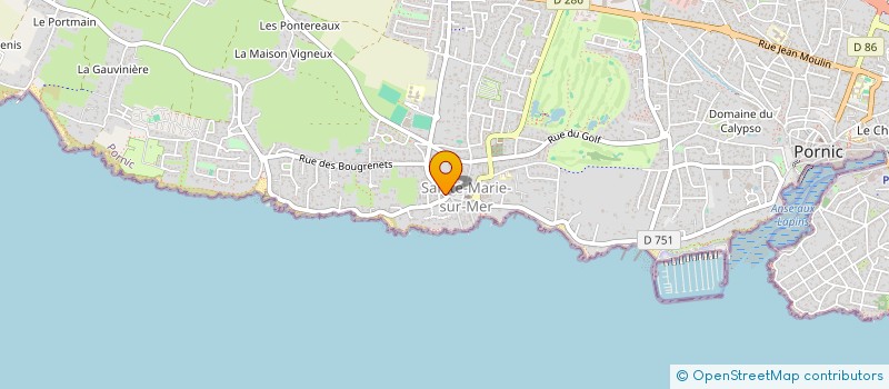 localisation de l'entreprise JADE HOLDING  PORNIC