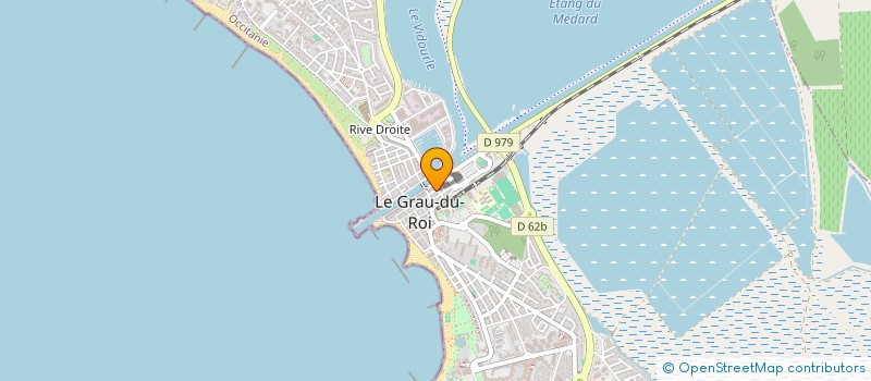 localisation de l'entreprise JADE IMMO  LE GRAU-DU-ROI