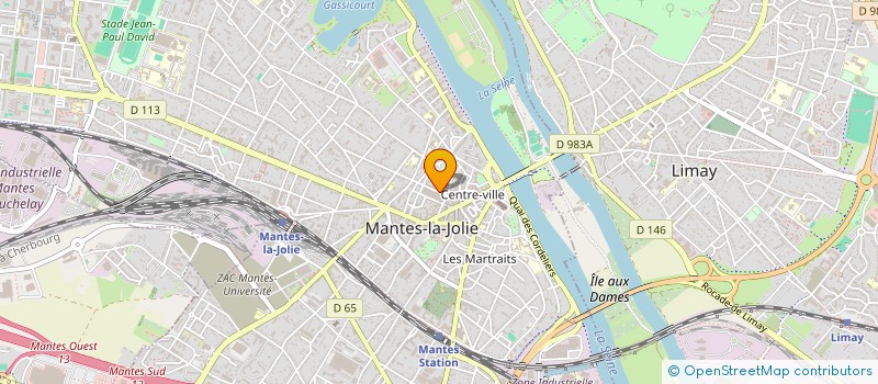 localisation de l'entreprise JADE IMMO  MANTES-LA-JOLIE