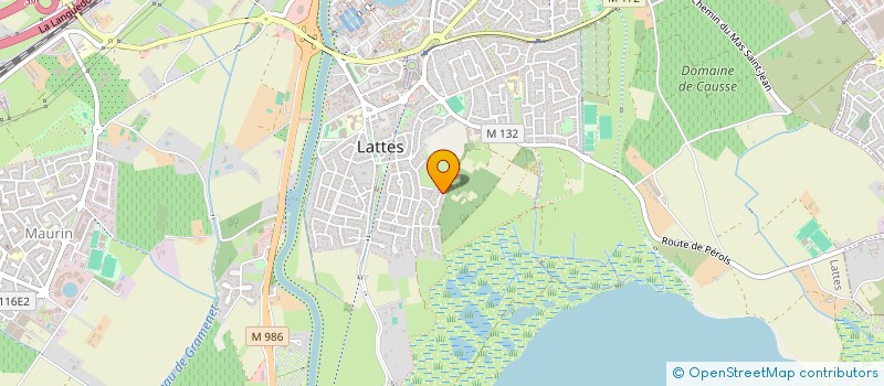 localisation de l'entreprise JADE IMMO à LATTES