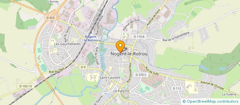 localisation de l'entreprise JADE IMMOBILIER à NOGENT-LE-ROTROU