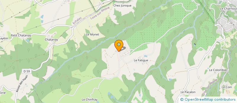 localisation de l'entreprise JADE LUCILE à LOIRE-SUR-RHONE