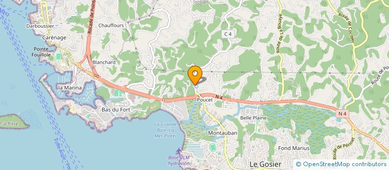 localisation de l'entreprise JADE NO SEKAI  LE GOSIER