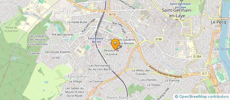 localisation de l'entreprise JADE NTIC  SAINT-GERMAIN-EN-LAYE