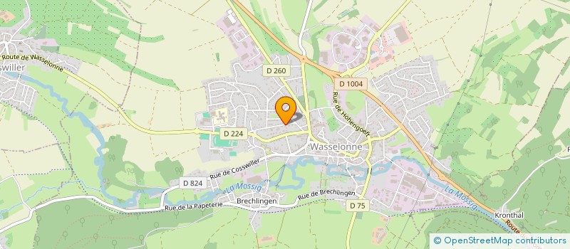 localisation de l'entreprise JADE PATRIMOINE  WASSELONNE