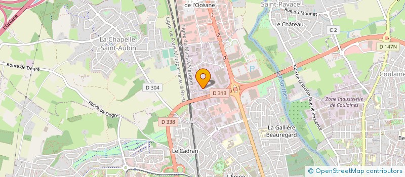 localisation de l'entreprise JADE PLV à LE MANS