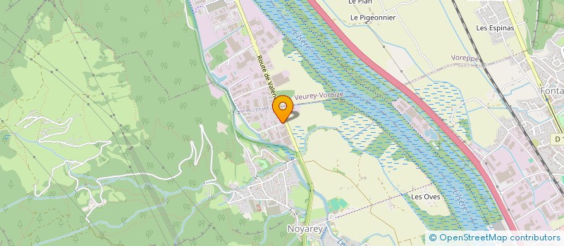 localisation de l'entreprise JADE RHONE ALPES à NOYAREY