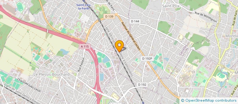 localisation de l'entreprise JADE'S  SAINT-LEU-LA-FORET