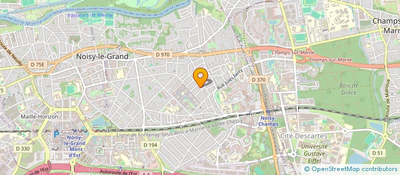 localisation de l'entreprise JADE SECURITE PRVE  NOISY-LE-GRAND