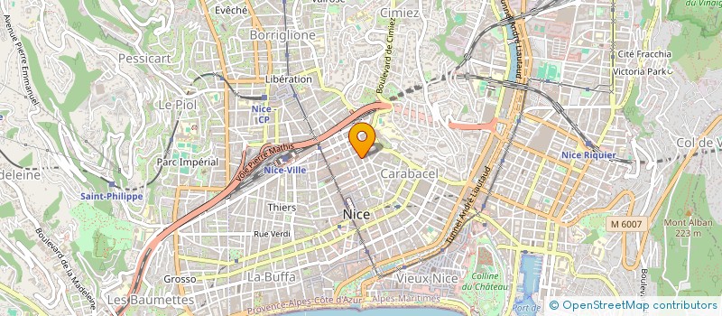 localisation de l'entreprise JADE TIAN à NICE