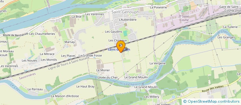 localisation de l'entreprise JADE VALORISATION  BALLAN-MIRE