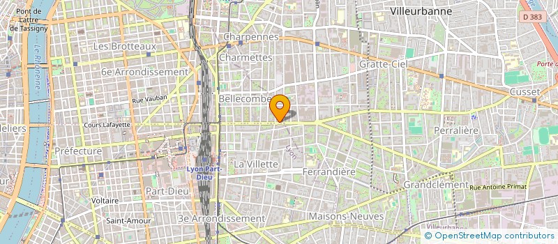 localisation de l'entreprise JADE XV  LYON