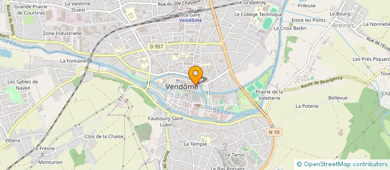 localisation de l'entreprise JADECC  VENDOME