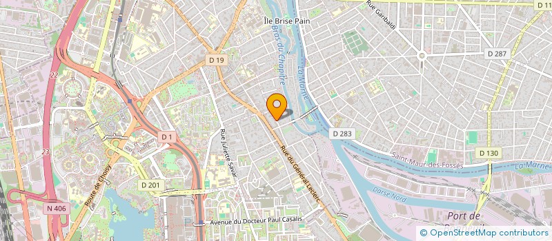localisation de l'entreprise JADEHANNA à CRETEIL