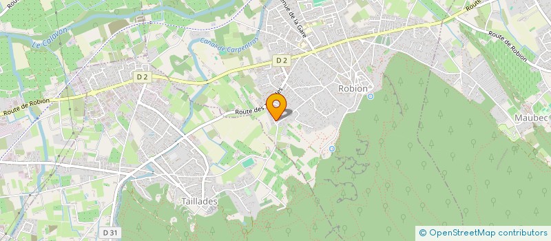 localisation de l'entreprise JADELI  ROBION