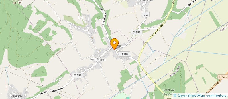 localisation de l'entreprise JADELISA  VENERIEU