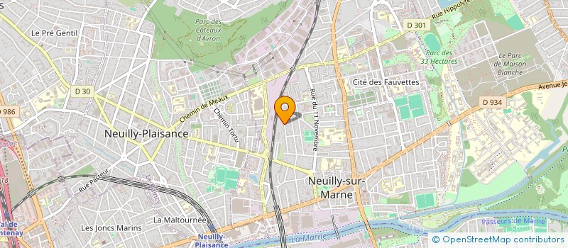 localisation de l'entreprise JADELLA à NEUILLY-SUR-MARNE