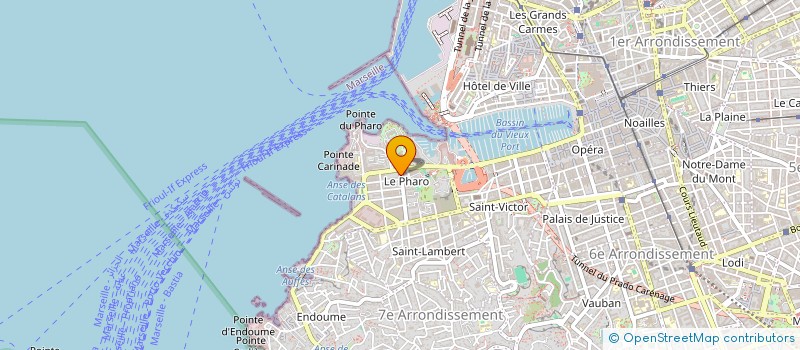 localisation de l'entreprise JADELO à MARSEILLE