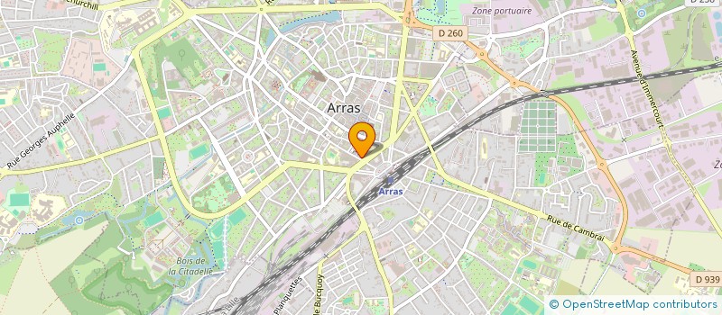 localisation de l'entreprise JADEM à ARRAS