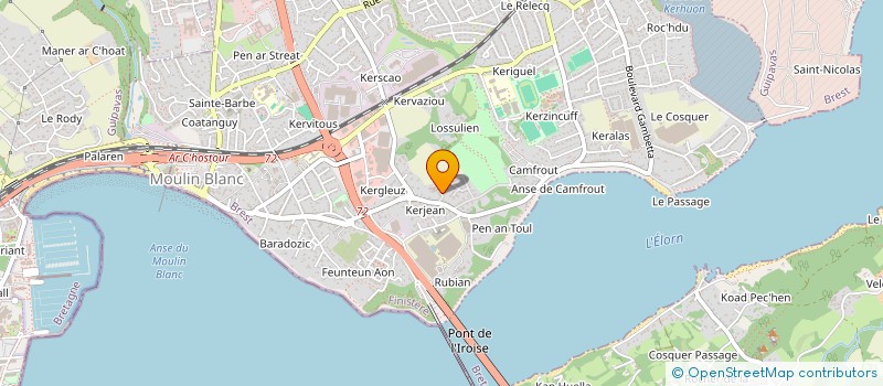 localisation de l'entreprise JADEN  LE RELECQ-KERHUON