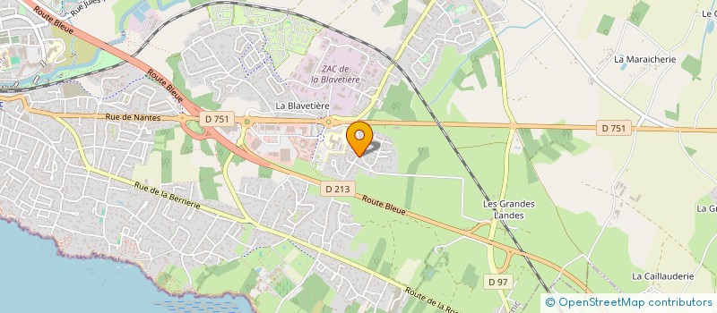 localisation de l'entreprise JADEN à PORNIC