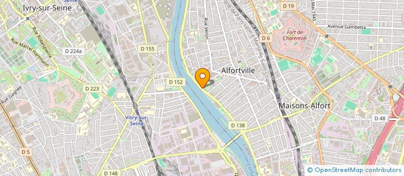 localisation de l'entreprise JADENTAL  ALFORTVILLE