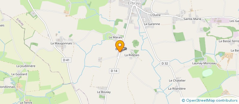 localisation de l'entreprise JADEO  ERBRAY