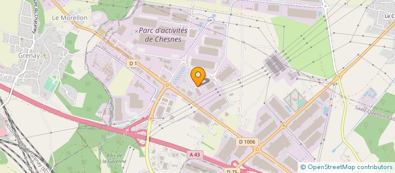 localisation de l'entreprise JADEO FRANCE  VAULX-MILIEU