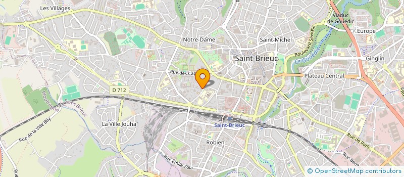 localisation de l'entreprise JADES à SAINT-BRIEUC