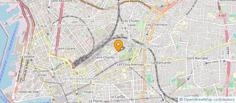 localisation de l'entreprise JADEUX  MARSEILLE