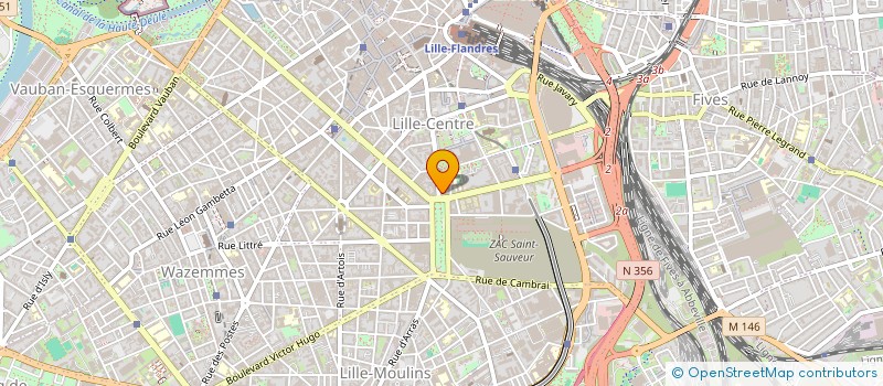 localisation de l'entreprise JADH AVOCATS à LILLE
