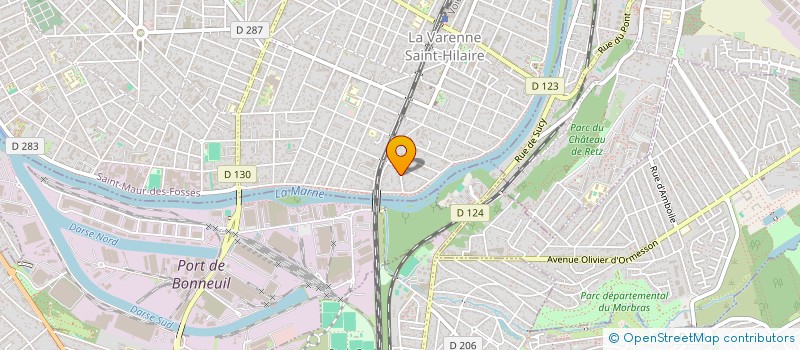 localisation de l'entreprise JADHELIS à SAINT-MAUR-DES-FOSSES