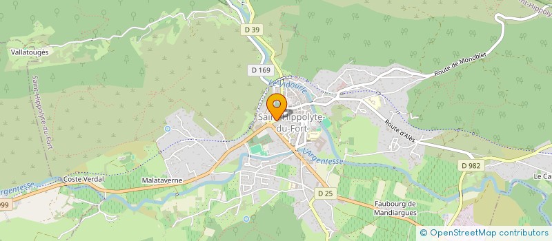 localisation de l'entreprise JADIS EN SEVENNE à SAINT-HIPPOLYTE-DU-FORT