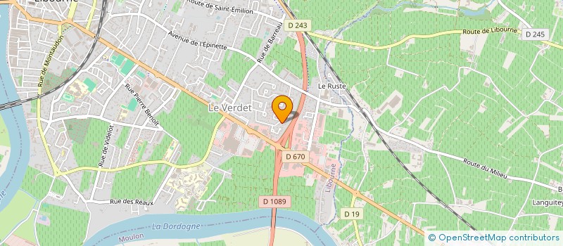 localisation de l'entreprise JADISAM II  LIBOURNE