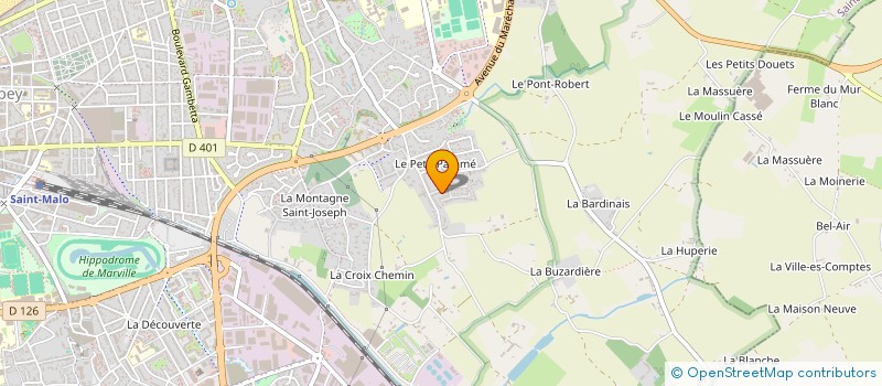 localisation de l'entreprise JADL INVEST à SAINT-MALO