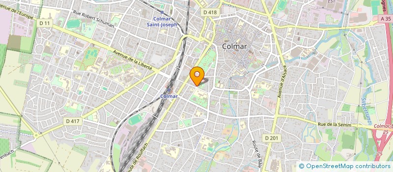 localisation de l'entreprise JADN HOLDING  COLMAR