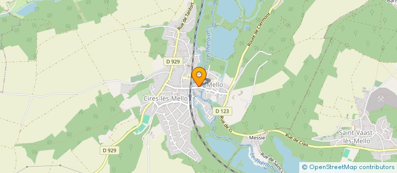 localisation de l'entreprise JADO'MEL  MELLO