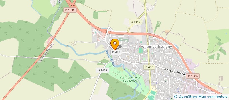 localisation de l'entreprise JADOGWENDO  FONTENAY-TRESIGNY