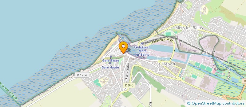 localisation de l'entreprise JADOR à LE TREPORT