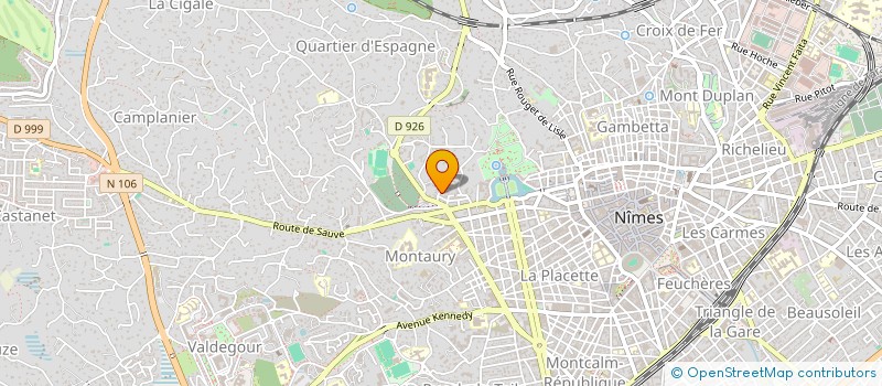 localisation de l'entreprise JADOR à NIMES