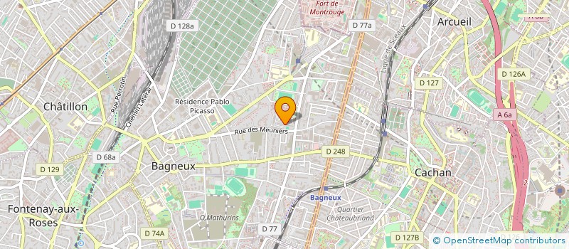 localisation de l'entreprise JADORE CONSULTING  BAGNEUX