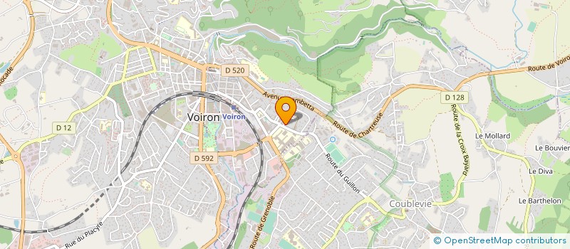 localisation de l'entreprise JADOS INVEST FINANCEMENT COLIBRI à VOIRON