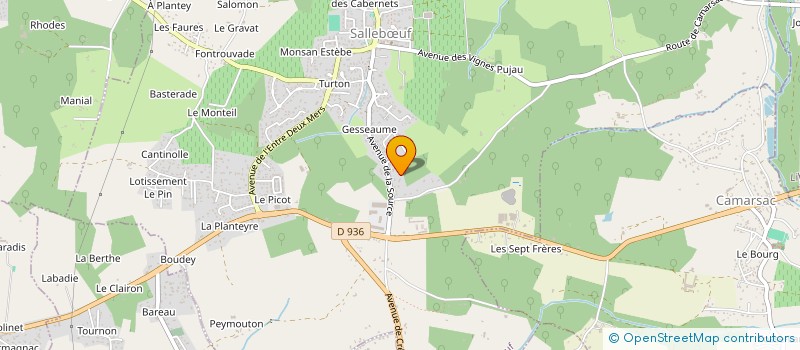 localisation de l'entreprise JADOUNE  SALLEBUF