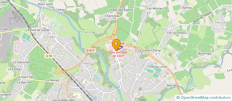 localisation de l'entreprise JADS KONCEPT à CLISSON