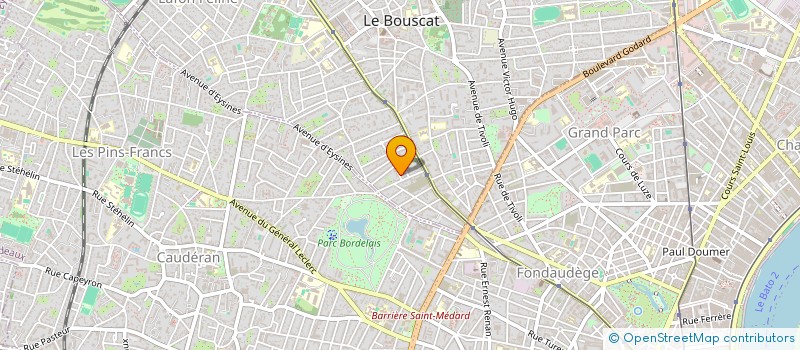 localisation de l'entreprise JADYAL  LE BOUSCAT