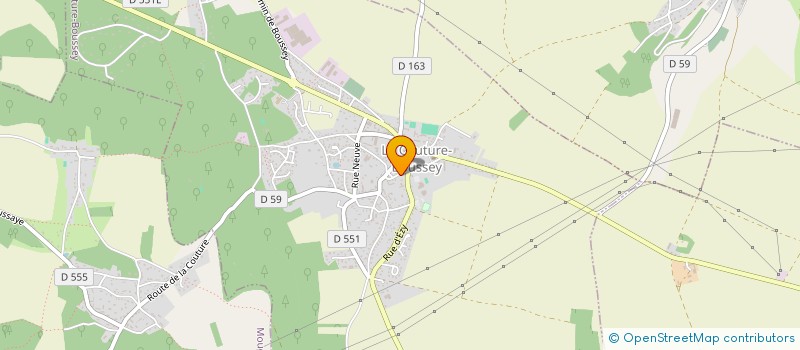 localisation de l'entreprise JADYS  LA COUTURE-BOUSSEY